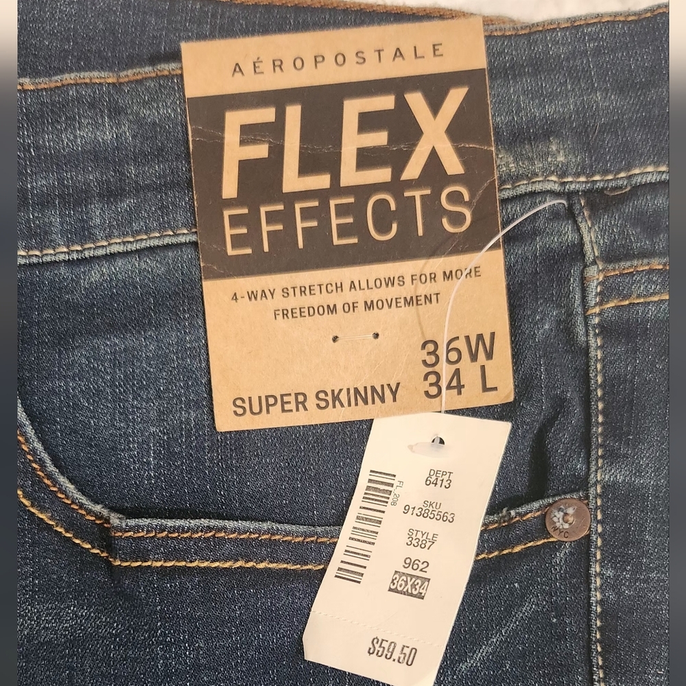 Aeropostale Flex Effects Super Skinny Jeans